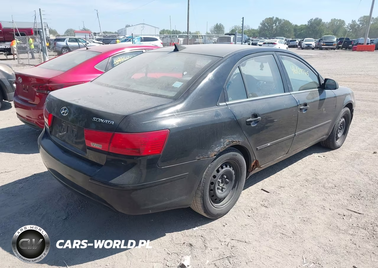 2009 Hyundai Sonata Gls VIN:5NPET46C39H461943 - 4
