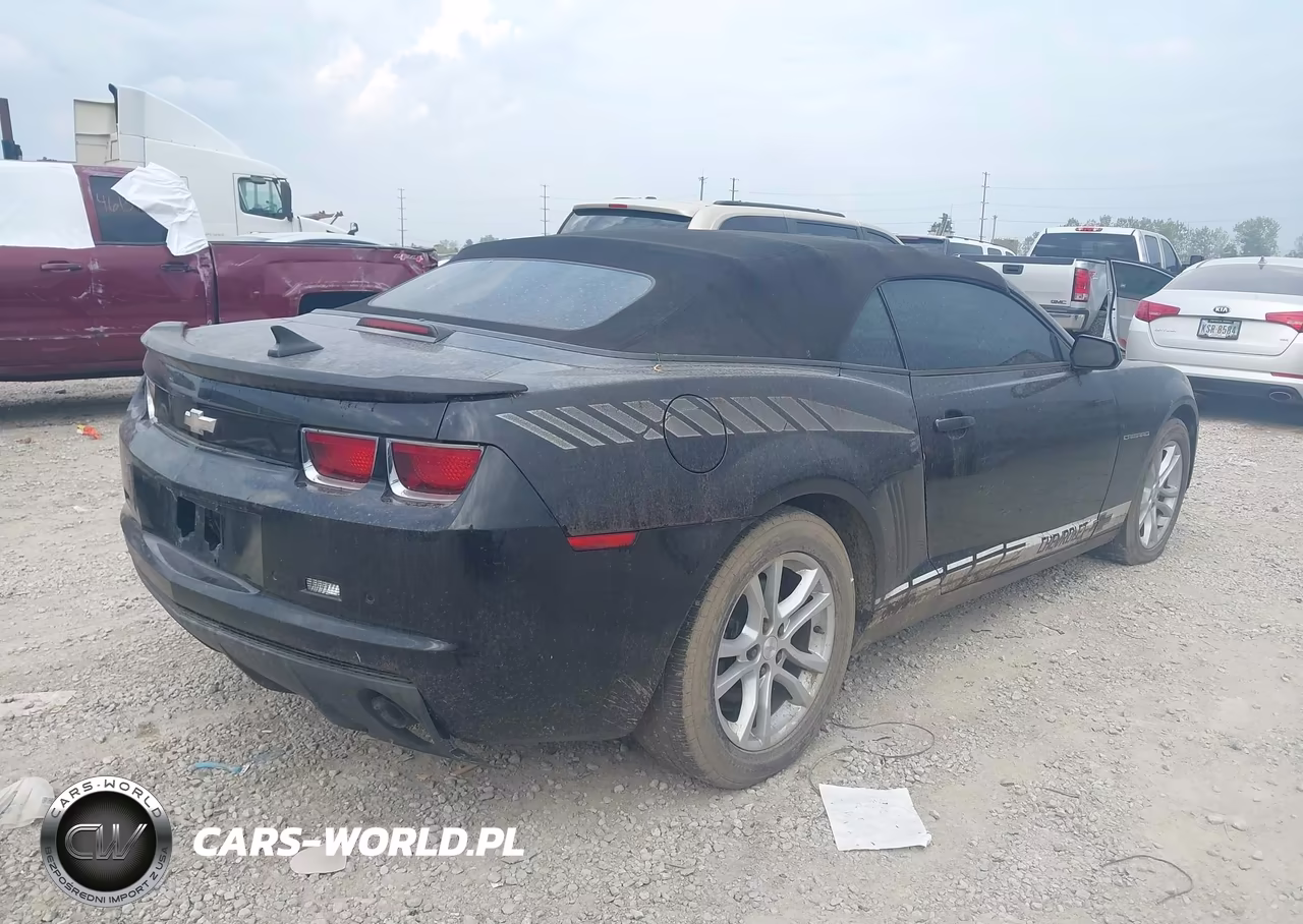 2013 Chevrolet Camaro 1Lt VIN:2G1FB3D37D9216555 - 4