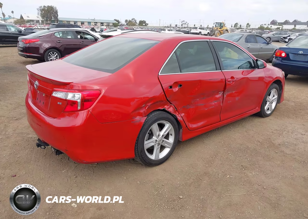 2012 Toyota Camry Se VIN:4T1BF1FK9CU523984 - 4