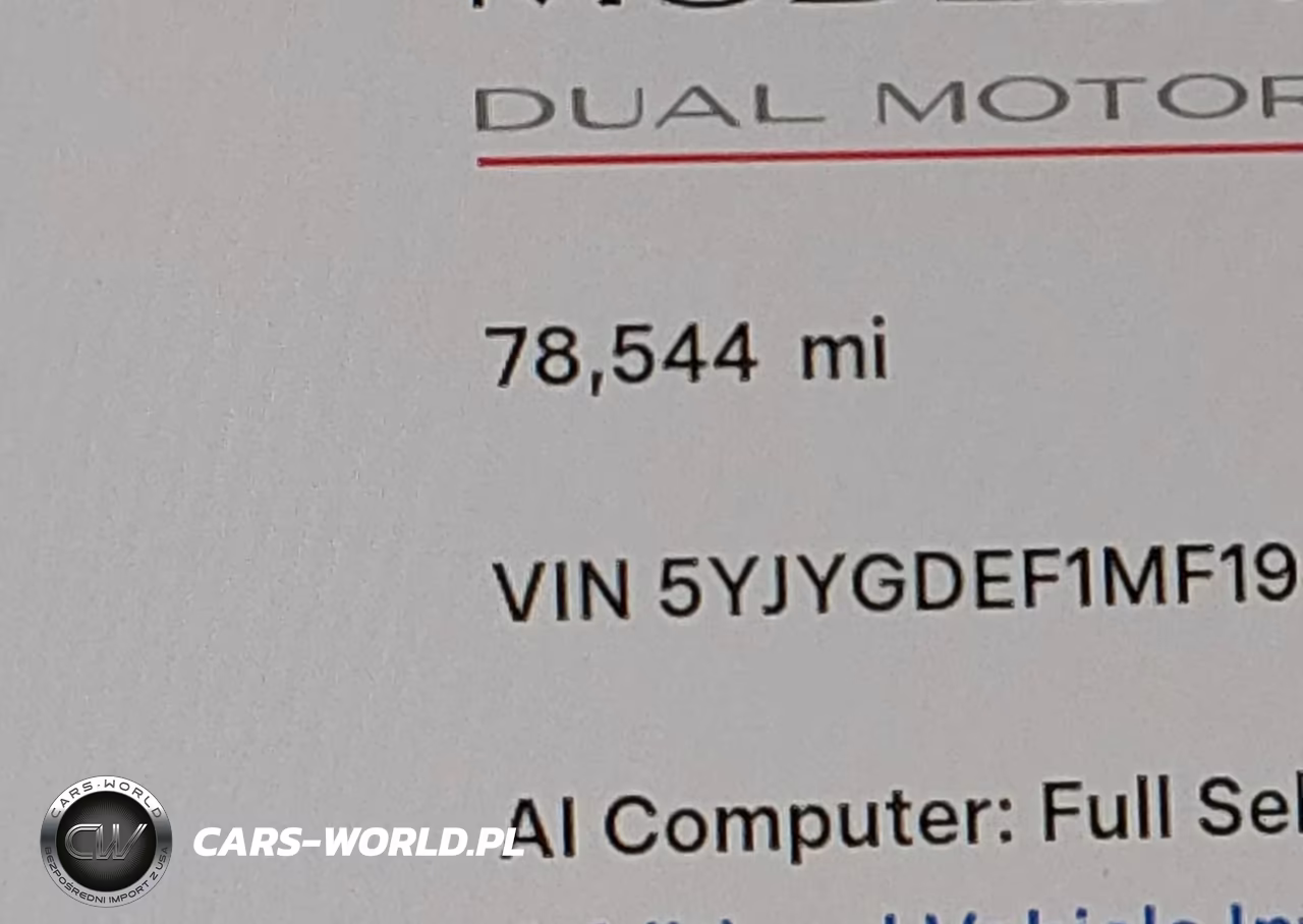 2021 Tesla Model Y Performance Dual Motor All-Wheel Drive VIN:5YJYGDEF1MF194547 - 15