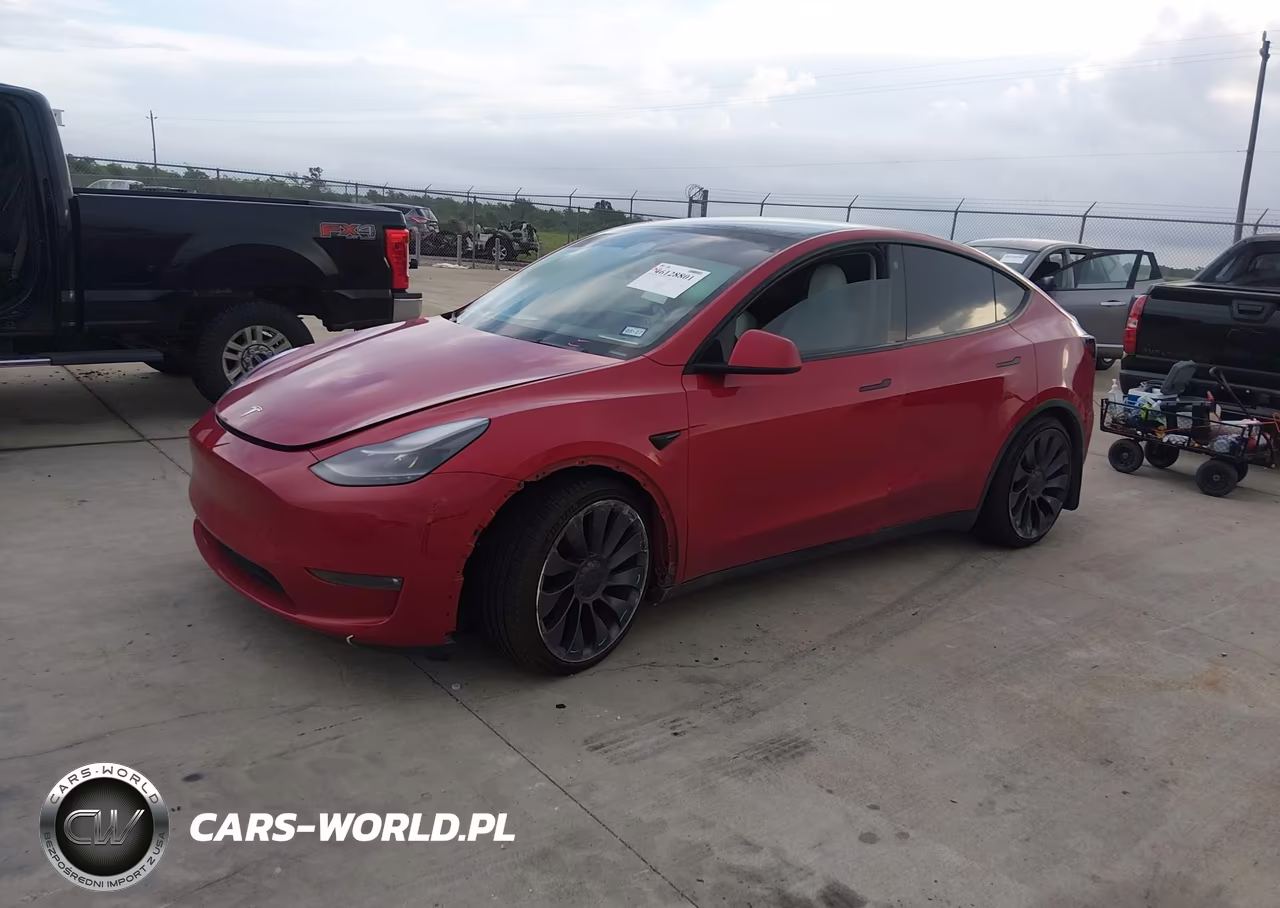 2021 Tesla Model Y Performance Dual Motor All-Wheel Drive VIN:5YJYGDEF1MF194547 - 2