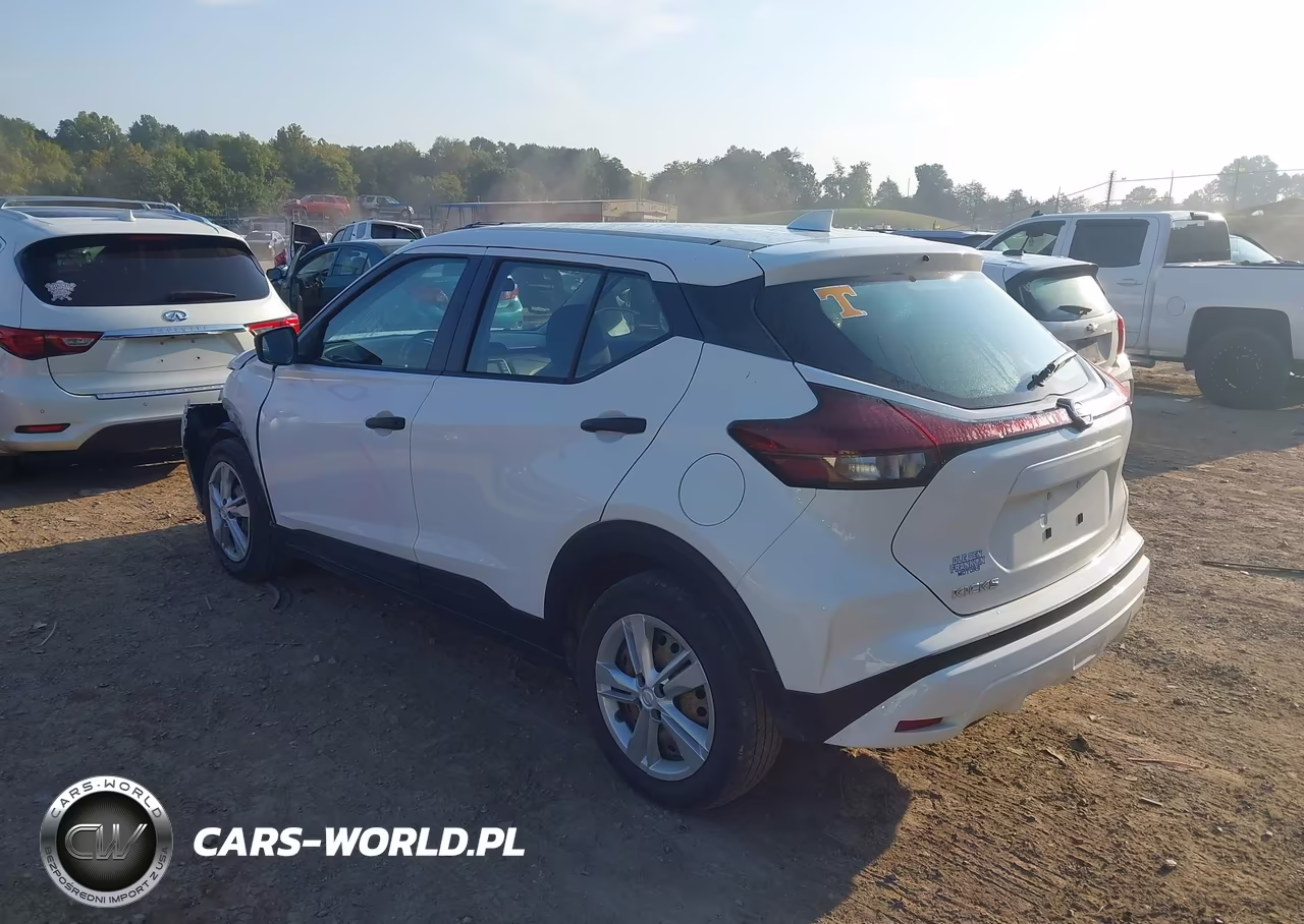 2021 Nissan Kicks S Xtronic Cvt VIN:3N1CP5BV1ML512375 - 3
