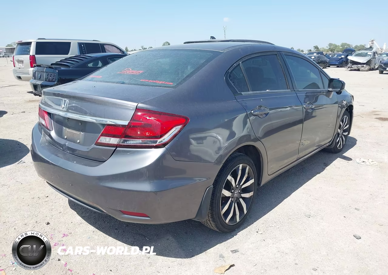 2014 Honda Civic Ex-L VIN:19XFB2F90EE057058 - 4