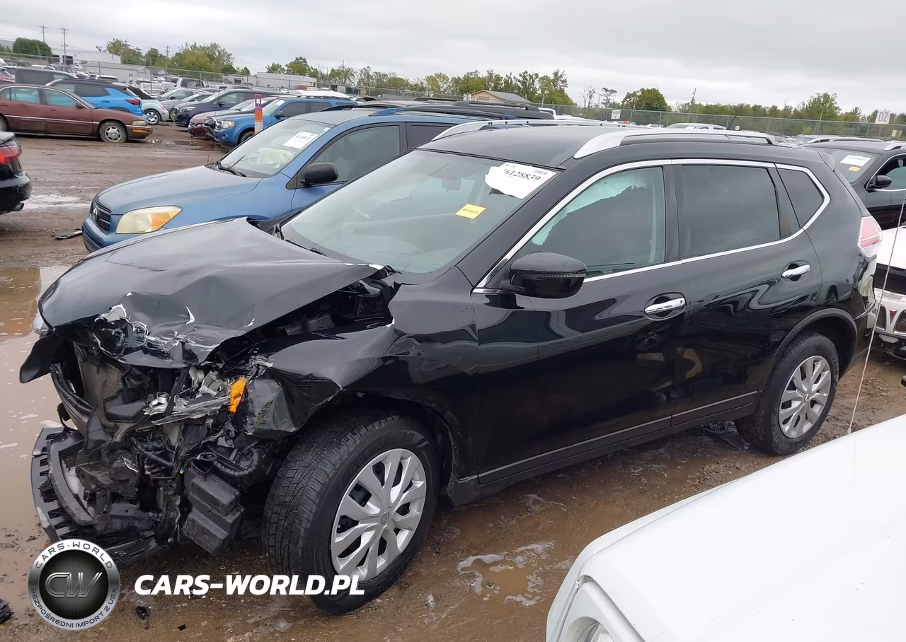 2016 Nissan Rogue S VIN:KNMAT2MT4GP609900 - 14