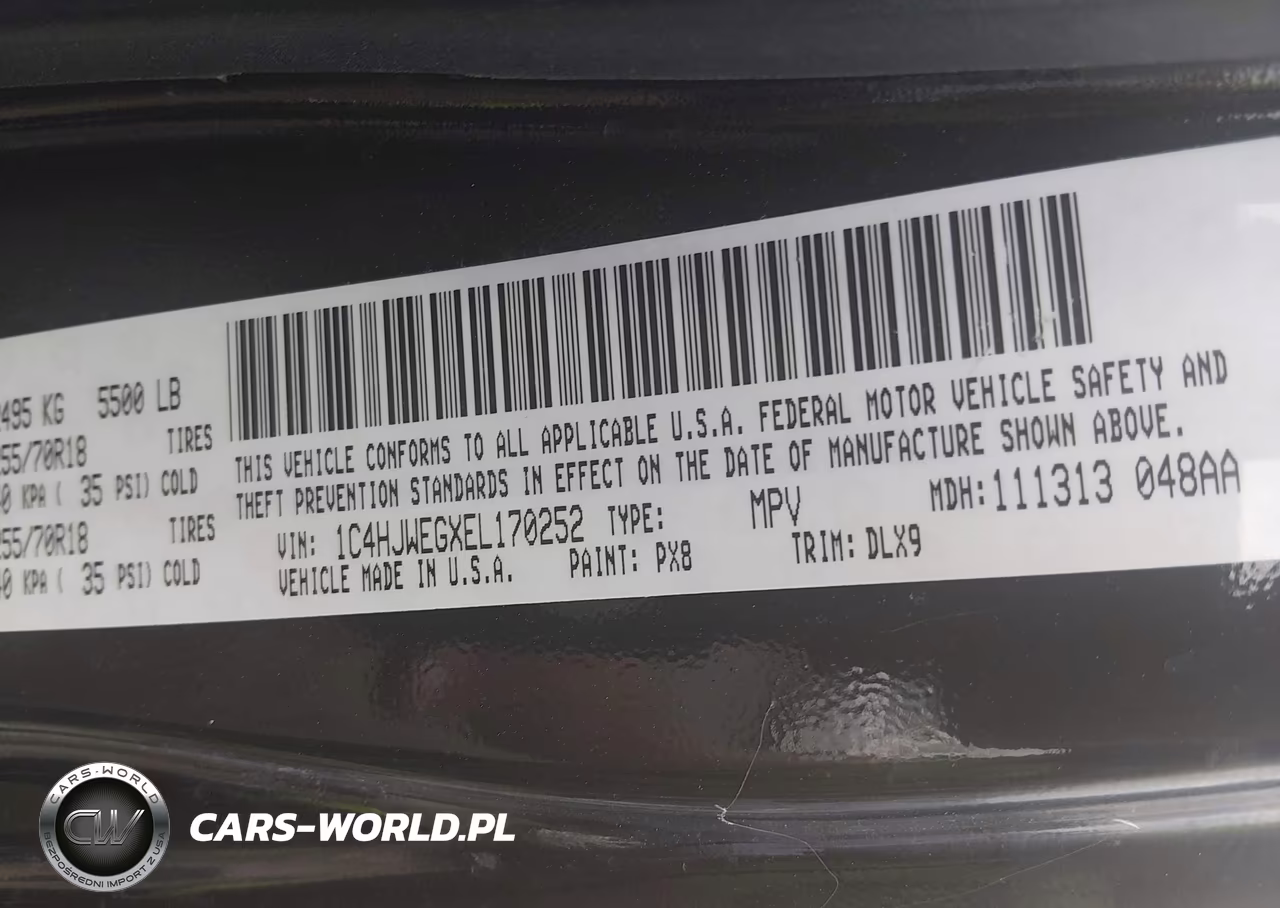 2014 Jeep Wrangler Unlimited Sahara VIN:1C4HJWEGXEL170252 - 9
