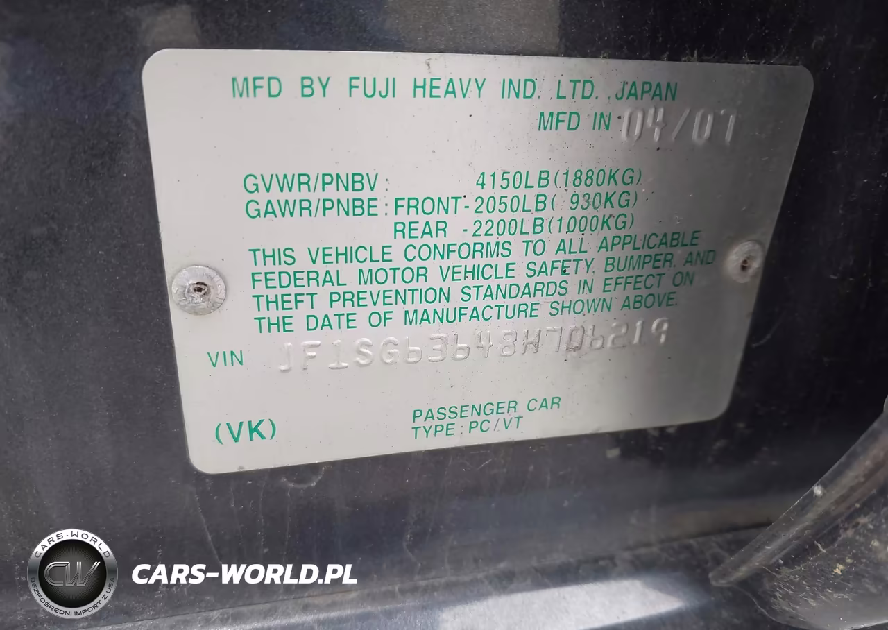 2008 Subaru Forester 2.5X VIN:JF1SG63648H706219 - 9