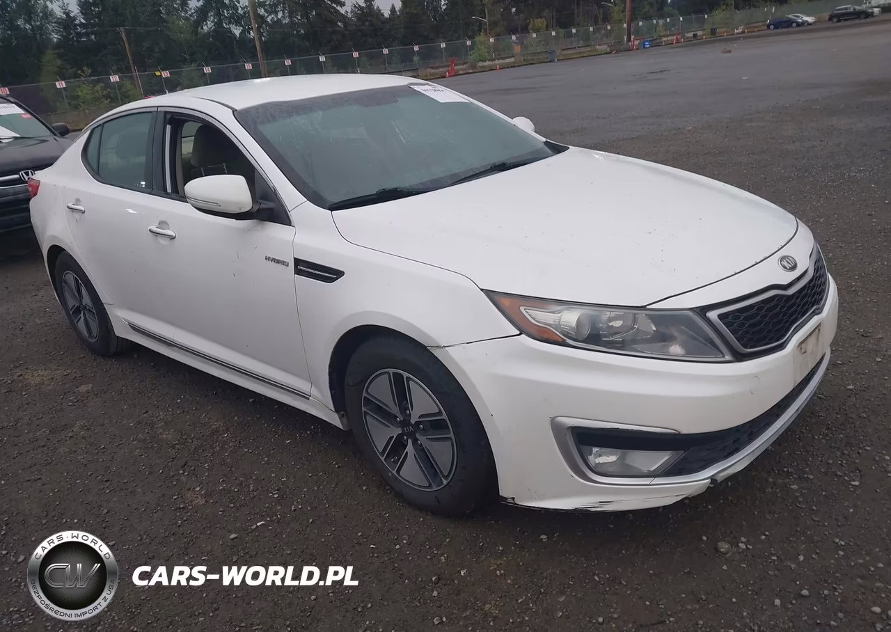 2013 Kia Optima Hybrid Lx VIN:KNAGM4AD8D5044586 - 1