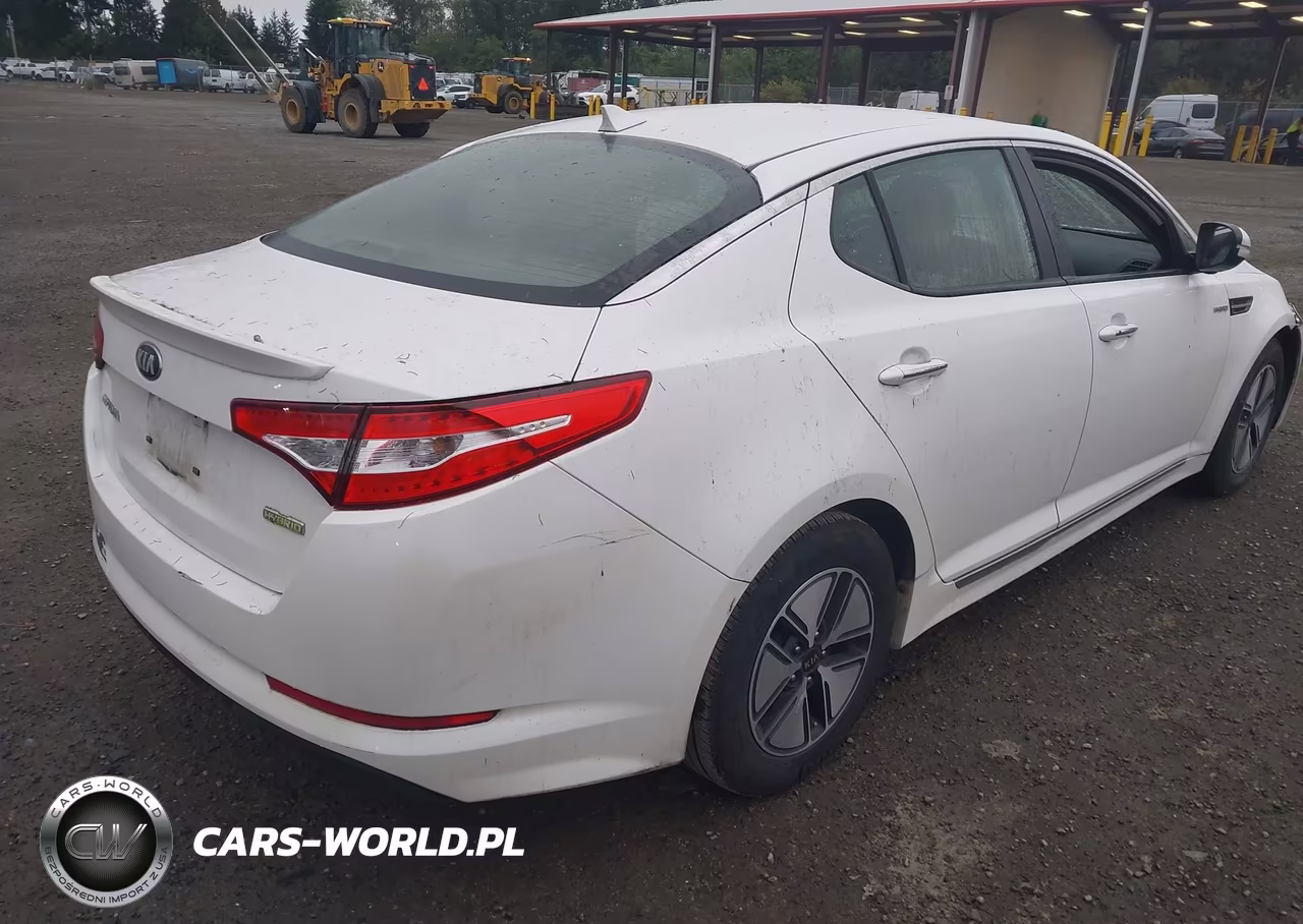 2013 Kia Optima Hybrid Lx VIN:KNAGM4AD8D5044586 - 4