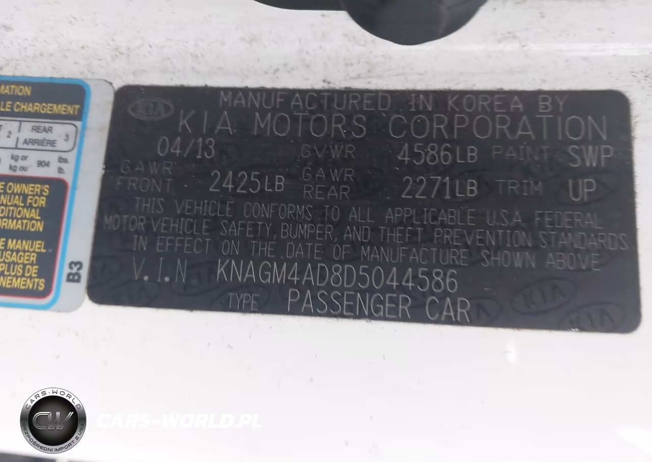 2013 Kia Optima Hybrid Lx VIN:KNAGM4AD8D5044586 - 9