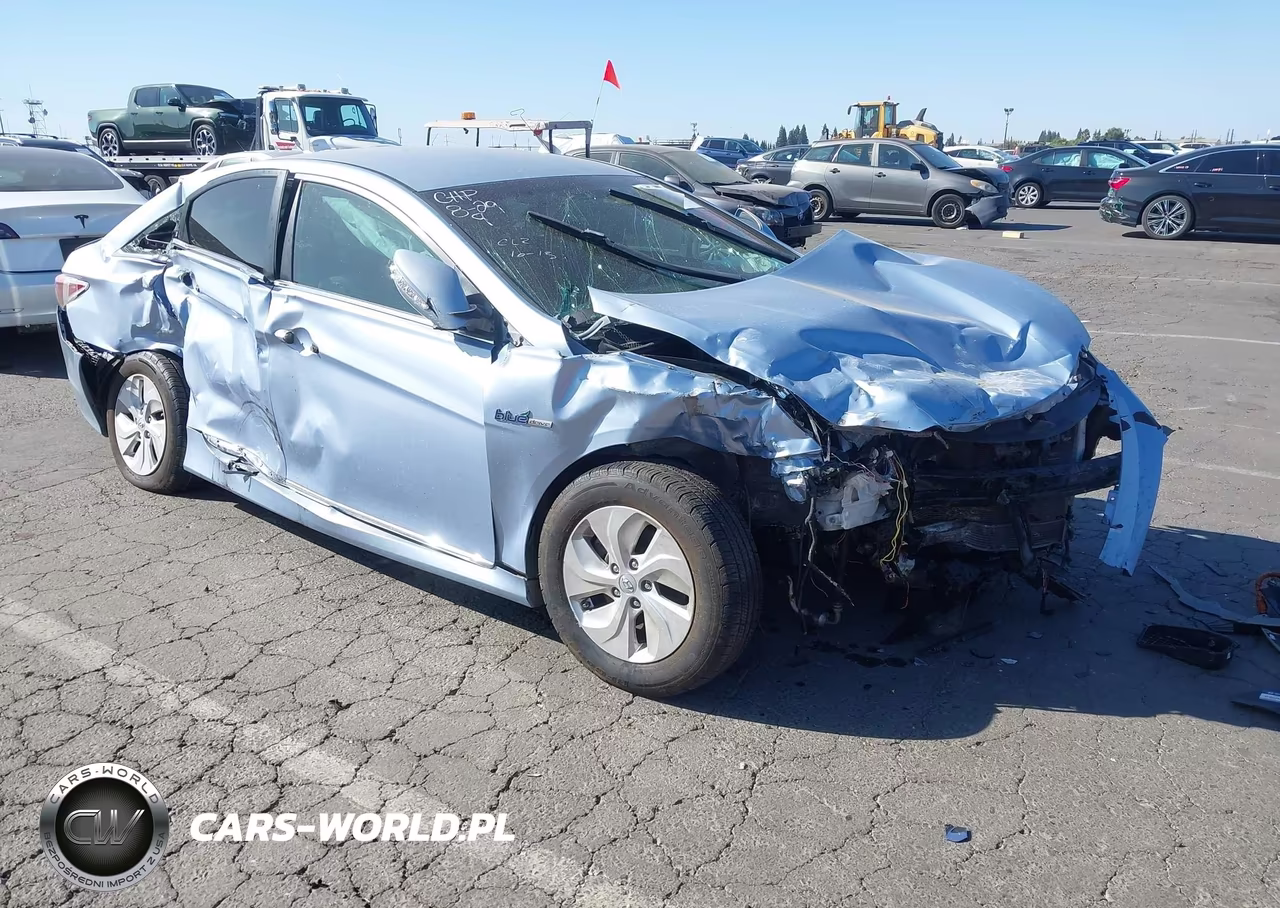 2013 Hyundai Sonata Hybrid VIN:KMHEC4A45DA088996 - 1