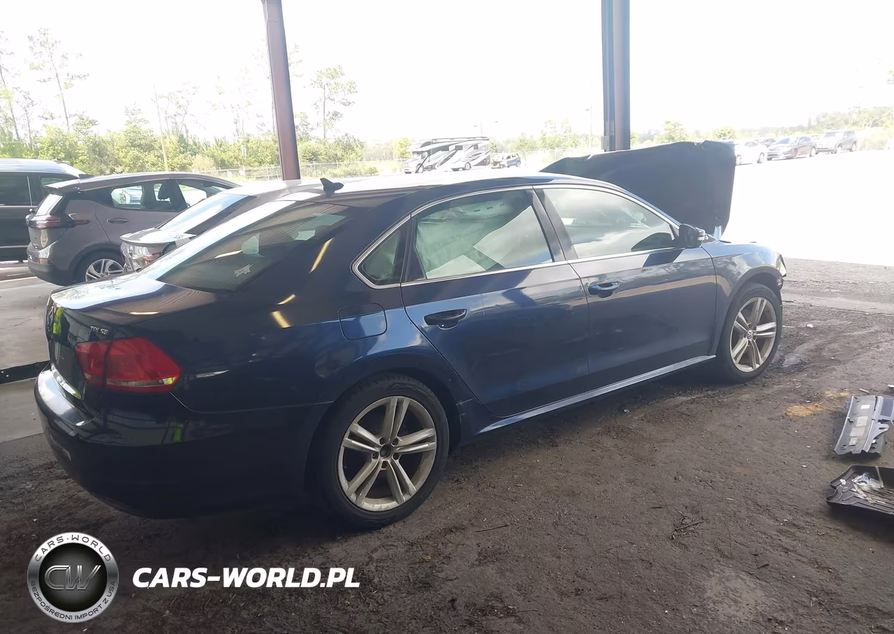 2013 Volkswagen Passat 2.0L Tdi Se VIN:1VWBN7A34DC143966 - 4