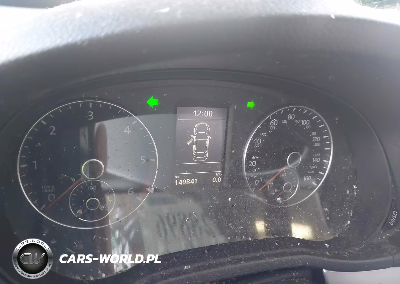 2013 Volkswagen Passat 2.0L Tdi Se VIN:1VWBN7A34DC143966 - 7