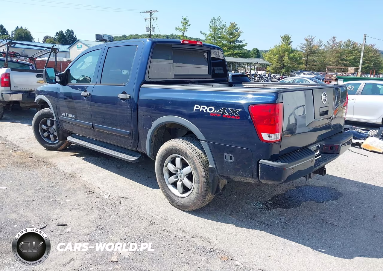 2009 Nissan Titan Pro-4X VIN:1N6AA07C39N318483 - 3
