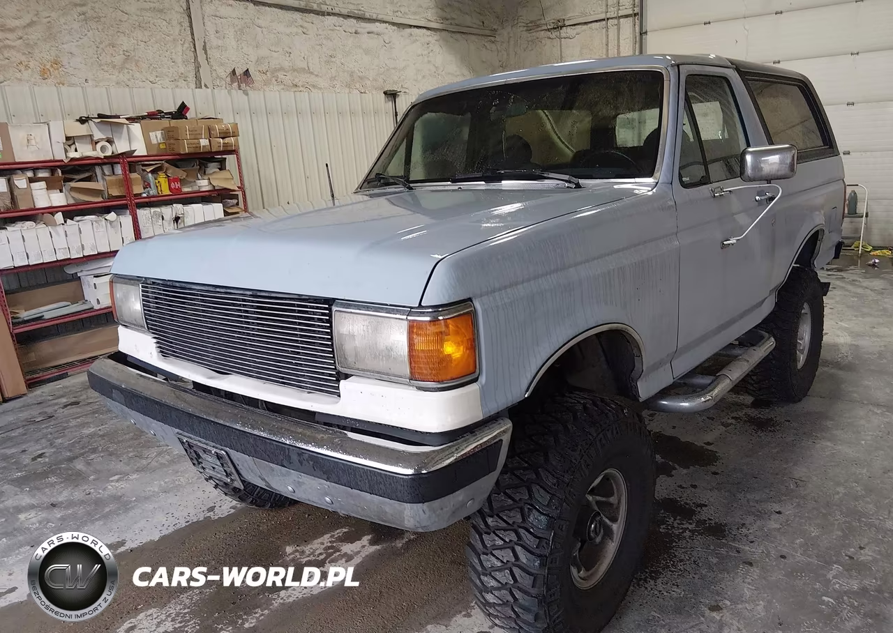 1989 Ford Bronco U100 VIN:1FMEU15N0KLA42296 - 2