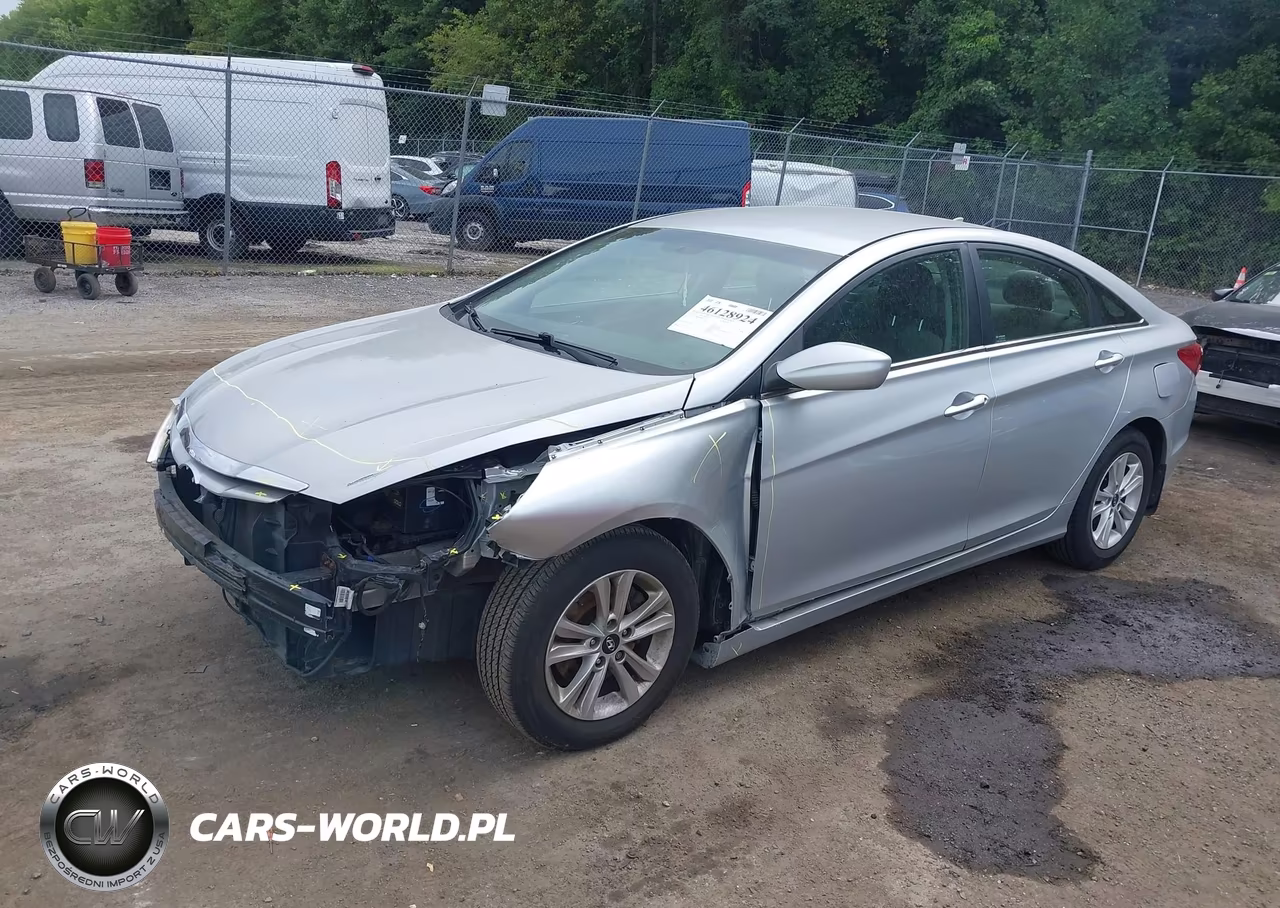 2013 Hyundai Sonata Gls VIN:5NPEB4ACXDH629323 - 2