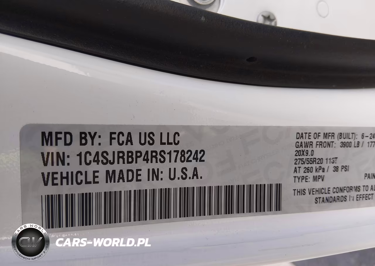 2024 Jeep Wagoneer L Series Ii 4X2 VIN:1C4SJRBP4RS178242 - 9