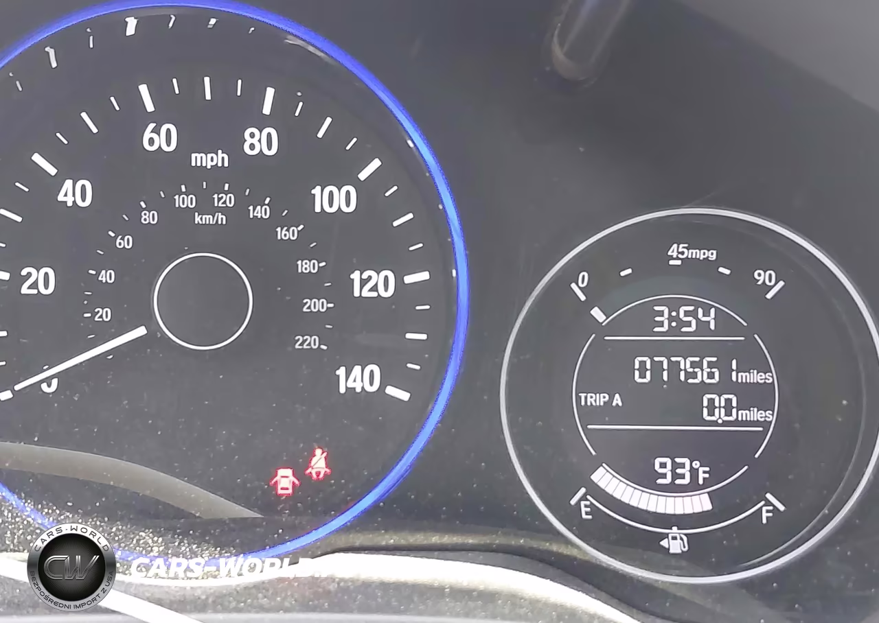 2019 Honda Hr-V Lx VIN:3CZRU6H38KG719812 - 7