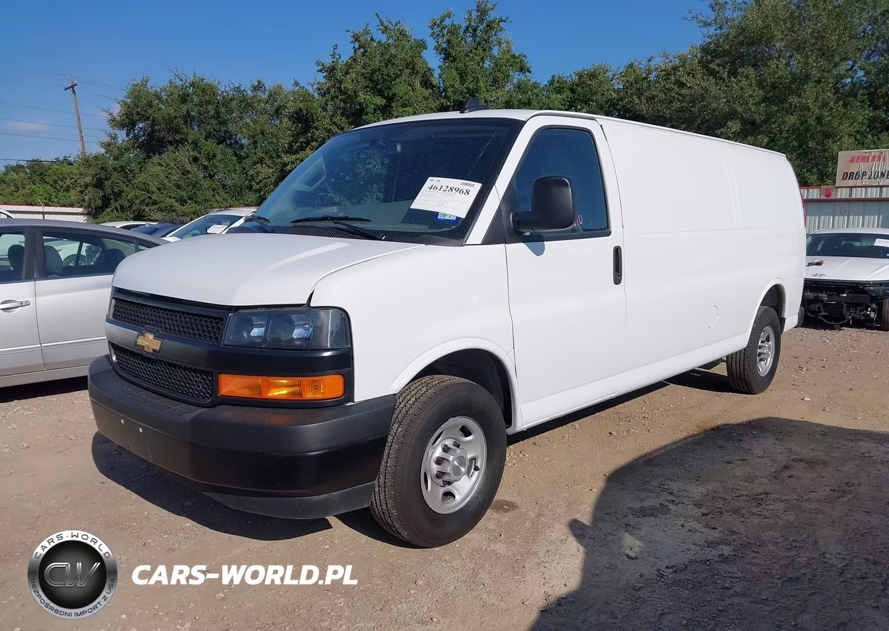 2025 Chevrolet Express Cargo Rwd 2500 Extended Wheelbase Wt VIN:1GCWGBFP4S1264258 - 2