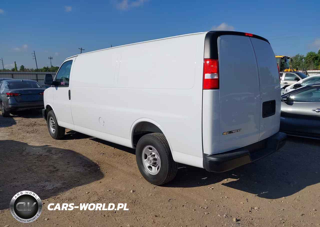 2025 Chevrolet Express Cargo Rwd 2500 Extended Wheelbase Wt VIN:1GCWGBFP4S1264258 - 3