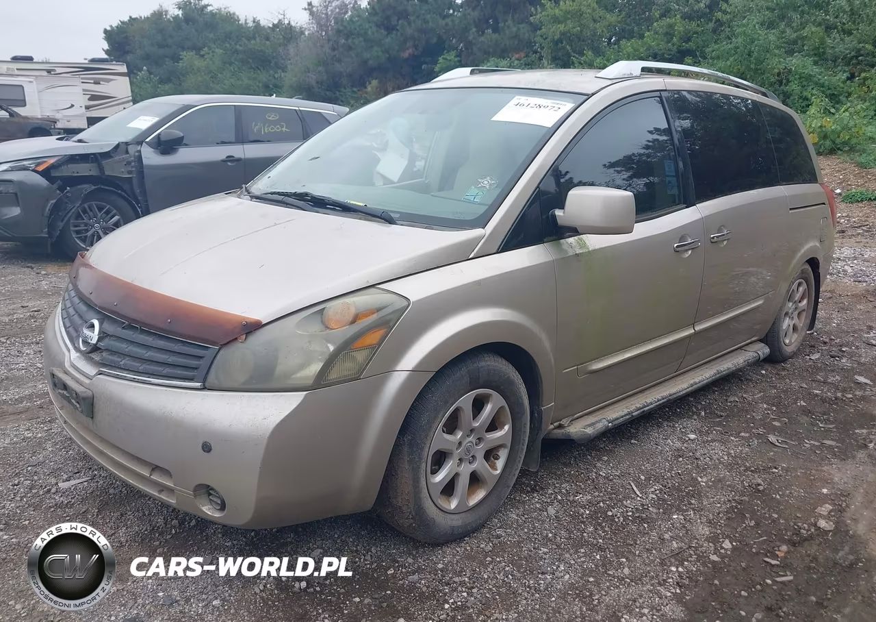 2007 Nissan Quest 3.5 Sl VIN:5N1BV28U37N136886 - 2