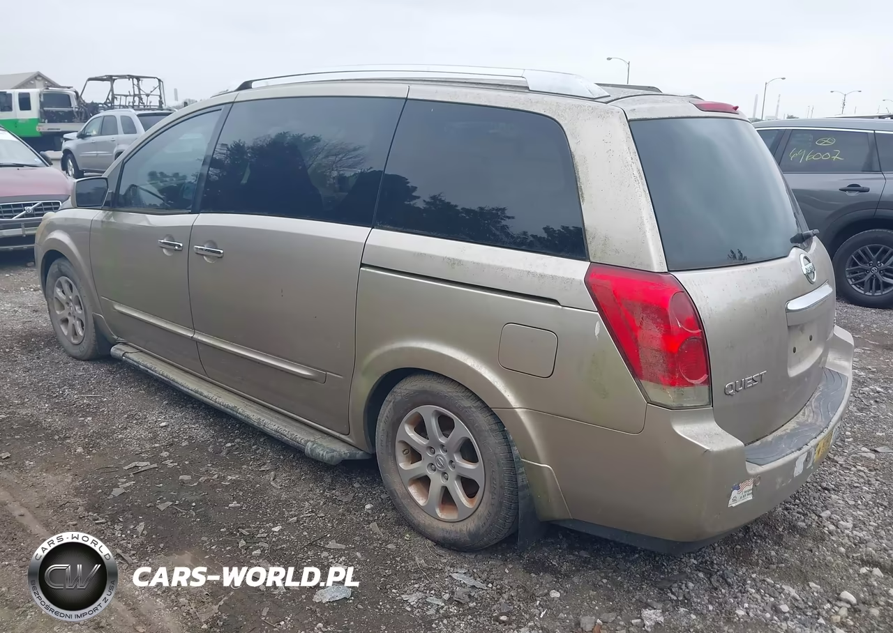 2007 Nissan Quest 3.5 Sl VIN:5N1BV28U37N136886 - 3