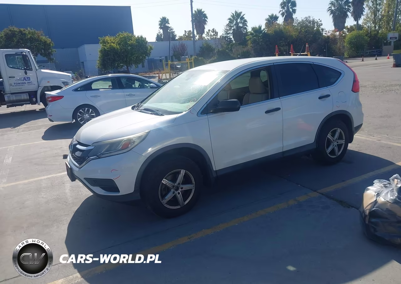 2015 Honda Cr-V Lx VIN:5J6RM3H37FL012739 - 2