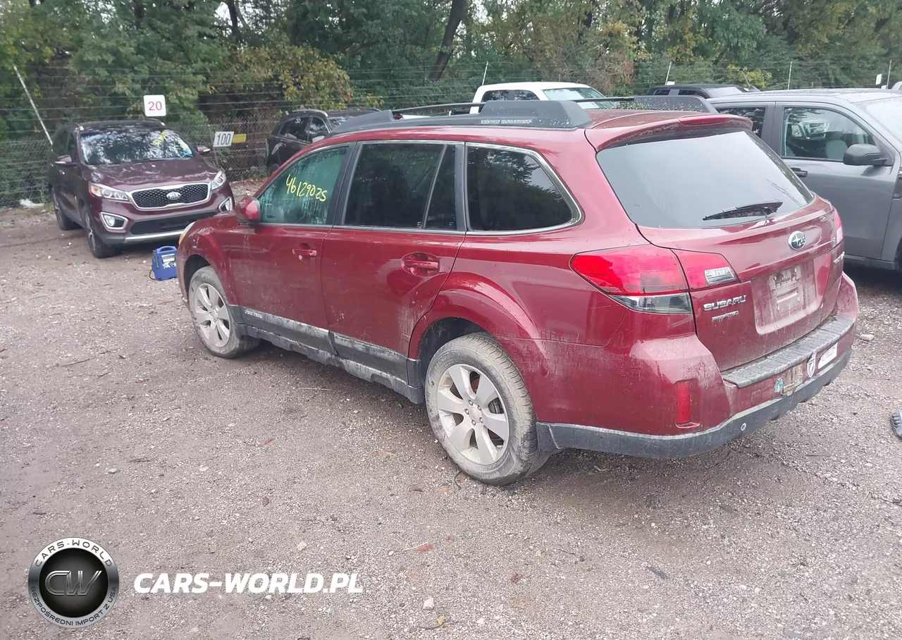 2012 Subaru Outback 2.5I Premium VIN:4S4BRCCC0C3286369 - 3