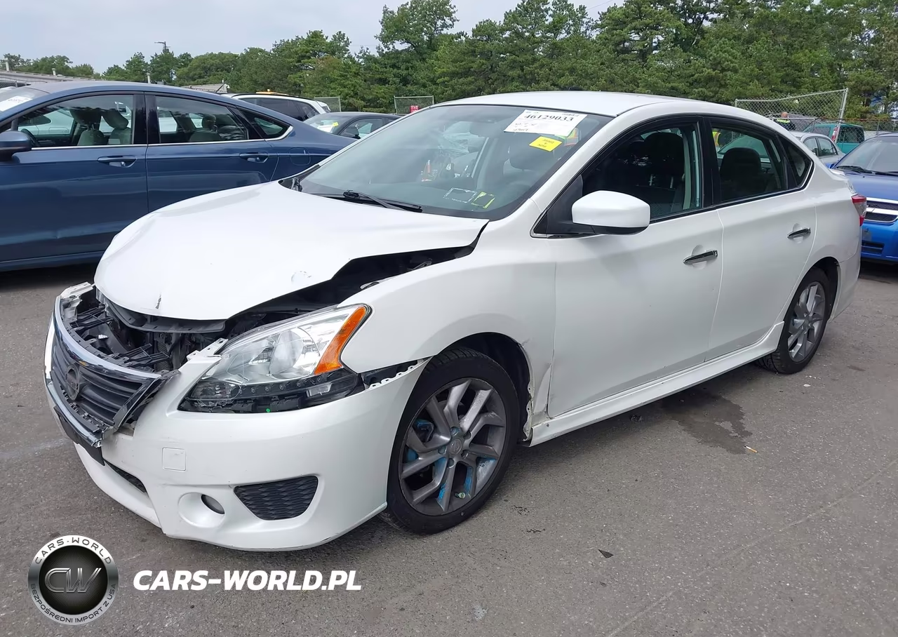 2013 Nissan Sentra Sr VIN:3N1AB7AP1DL792707 - 2