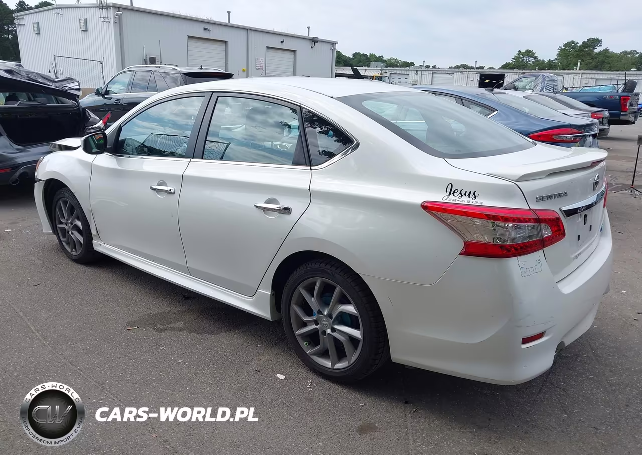 2013 Nissan Sentra Sr VIN:3N1AB7AP1DL792707 - 3