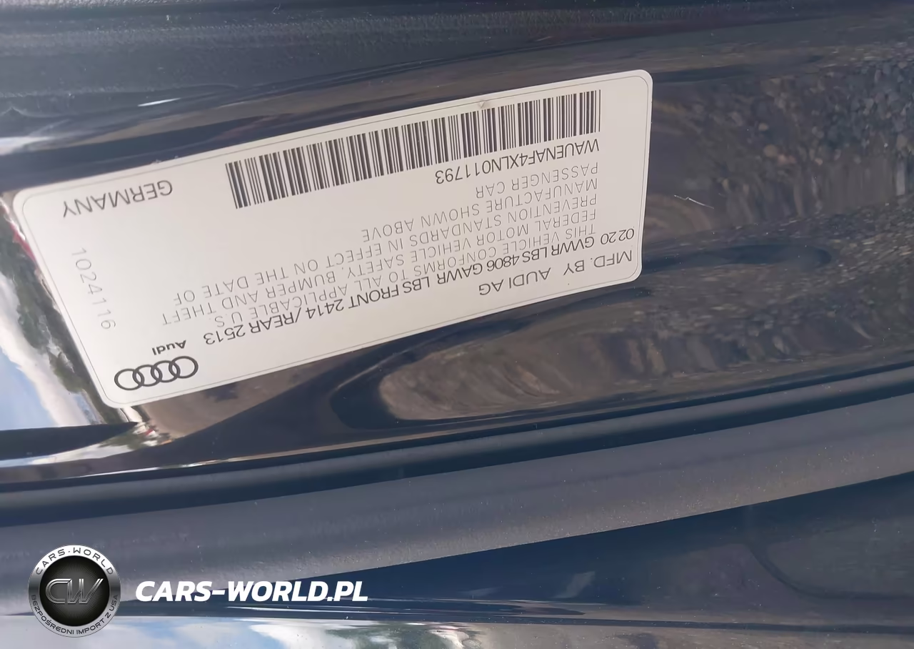2020 Audi A4 Premium Plus 45 Tfsi Quattro S Tronic VIN:WAUENAF4XLN011793 - 9