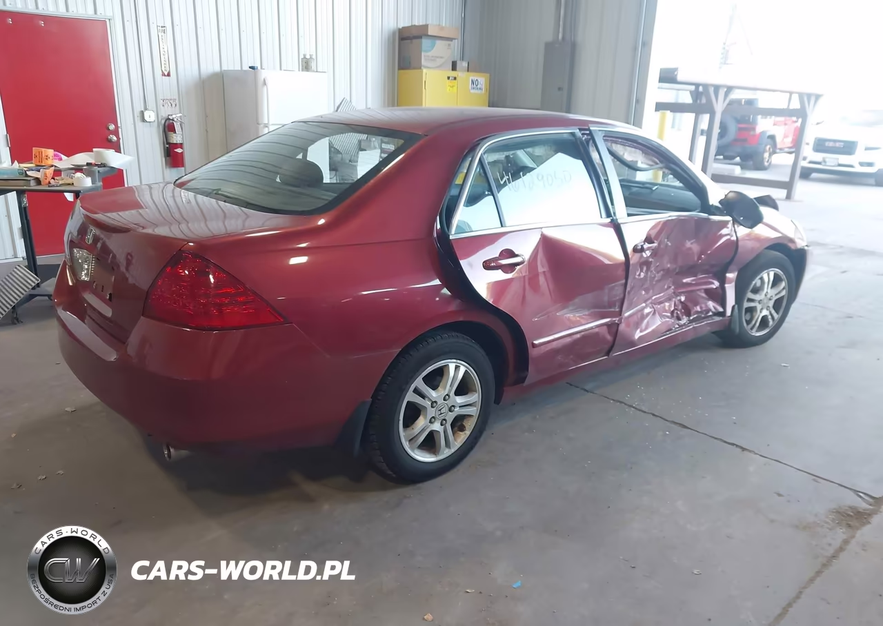 2007 Honda Accord 2.4 Se VIN:1HGCM56317A194723 - 4
