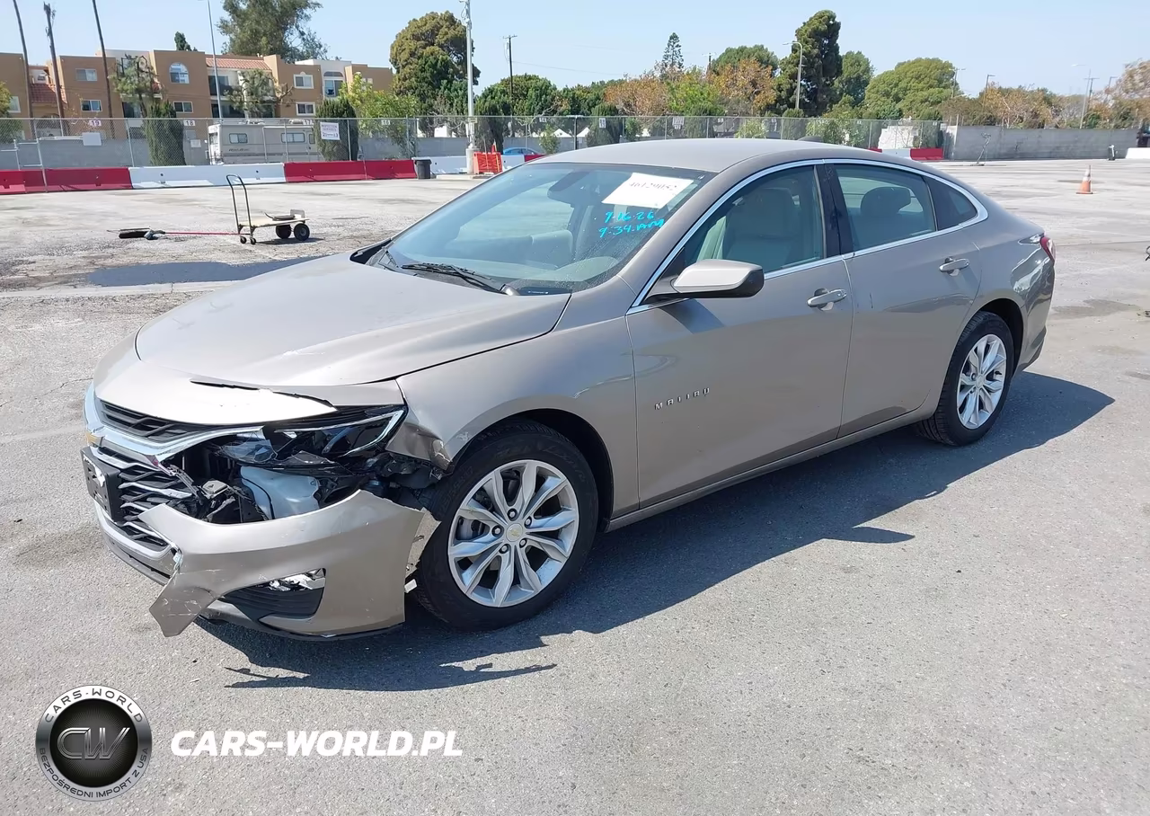 2022 Chevrolet Malibu Fwd Lt VIN:1G1ZD5ST9NF141193 - 2
