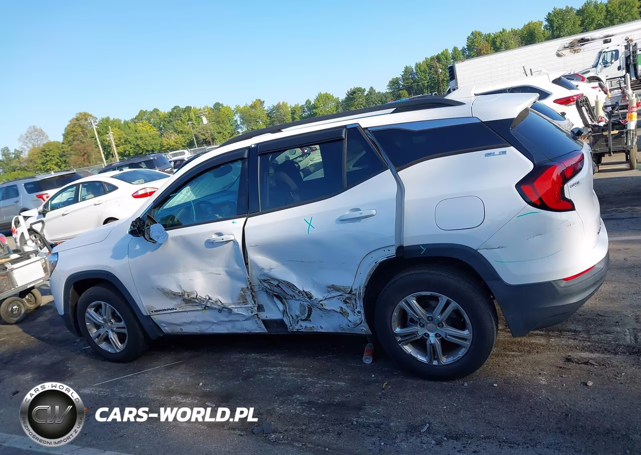 2020 GMC Terrain Fwd Sle VIN:3GKALMEVXLL334071 - 15