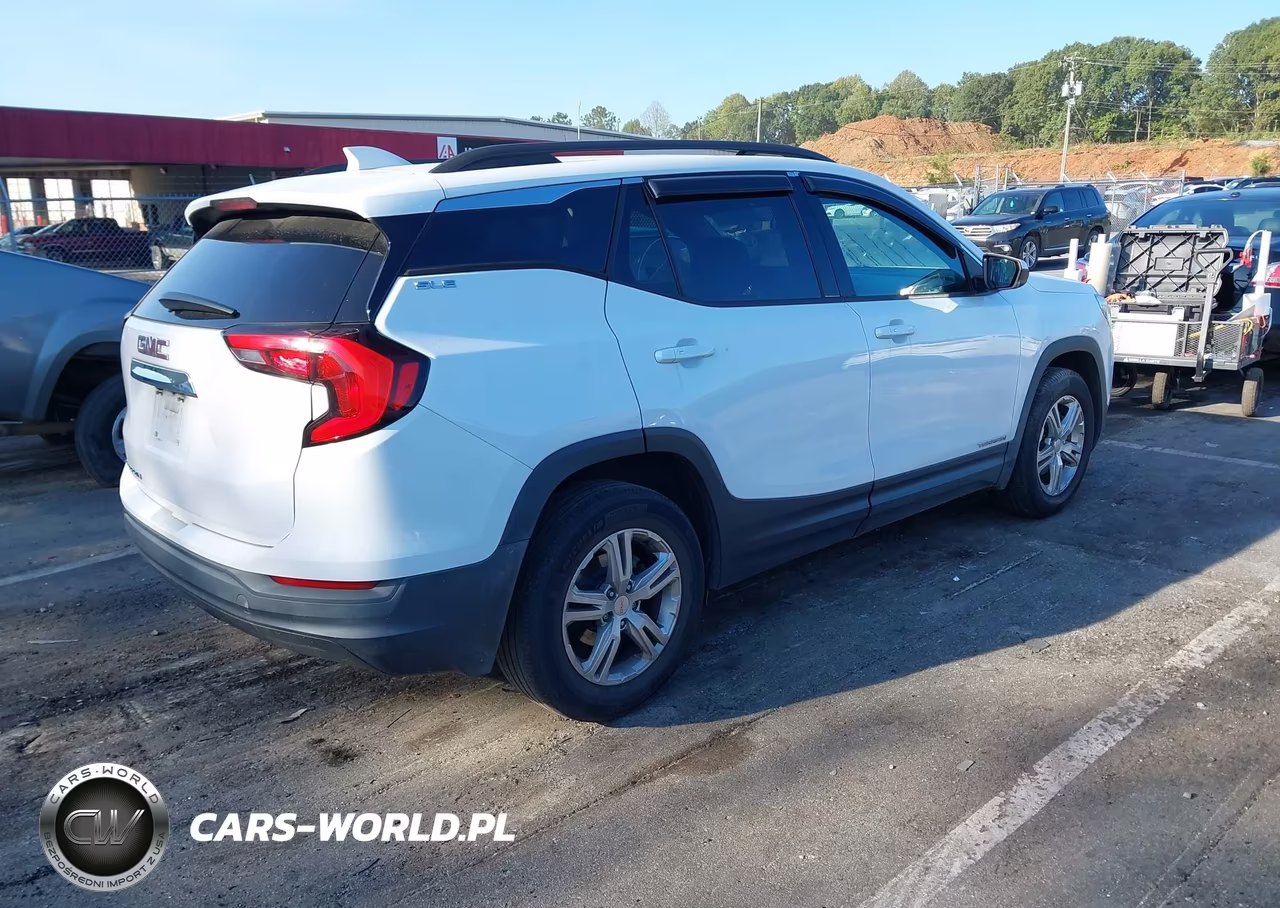2020 GMC Terrain Fwd Sle VIN:3GKALMEVXLL334071 - 4