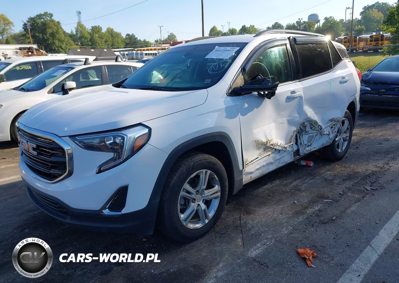 2020 GMC Terrain Fwd Sle VIN:3GKALMEVXLL334071 - 6