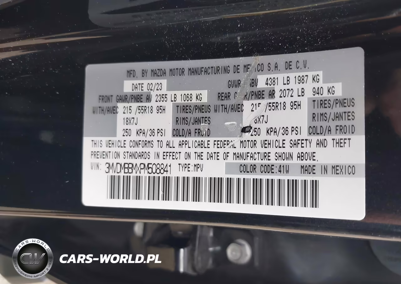 2023 Mazda Cx-30 2.5 S Select VIN:3MVDMBBMXPM508841 - 9