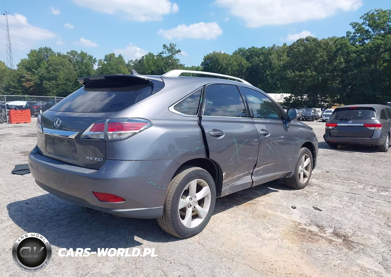 2013 Lexus Rx 350 VIN:2T2BK1BA4DC166723 - 4