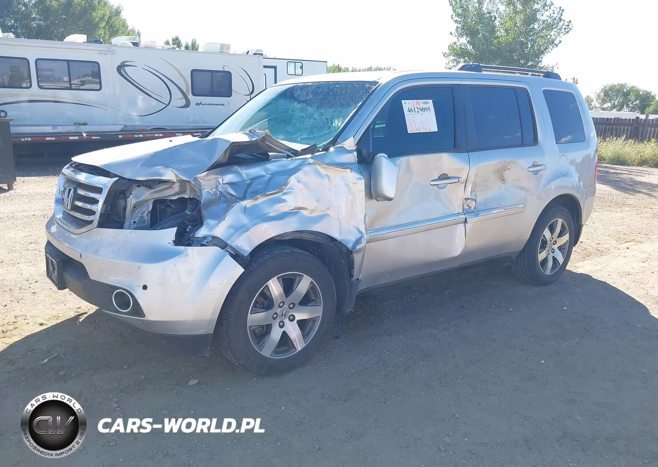 2014 Honda Pilot Touring VIN:5FNYF4H97EB040693 - 2