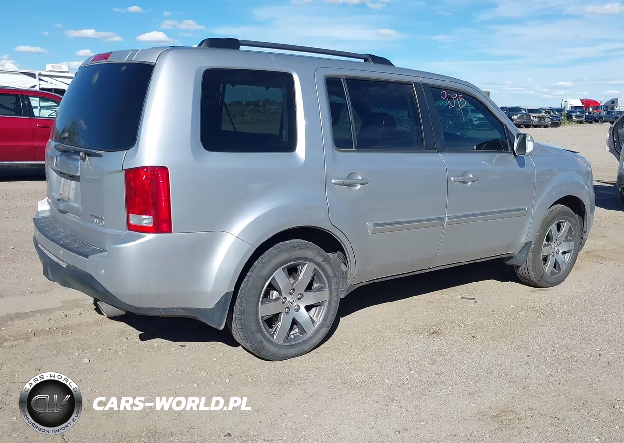 2014 Honda Pilot Touring VIN:5FNYF4H97EB040693 - 4