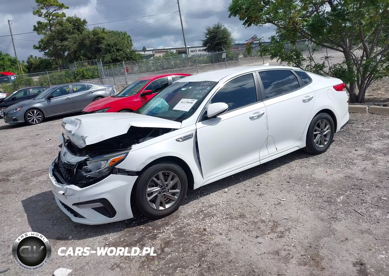2019 Kia Optima Lx VIN:5XXGT4L31KG352525 - 2