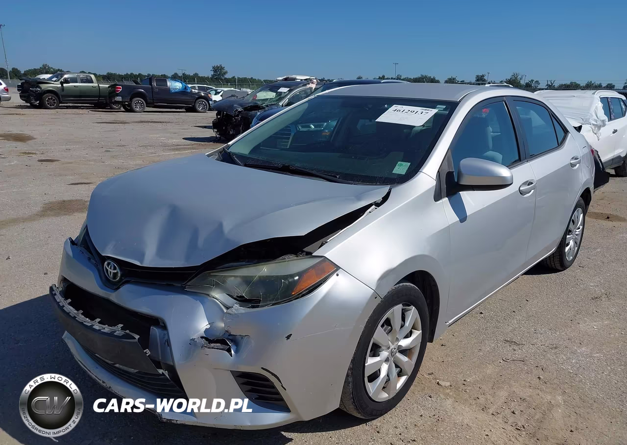 2015 Toyota Corolla Le VIN:2T1BURHE5FC412379 - 2
