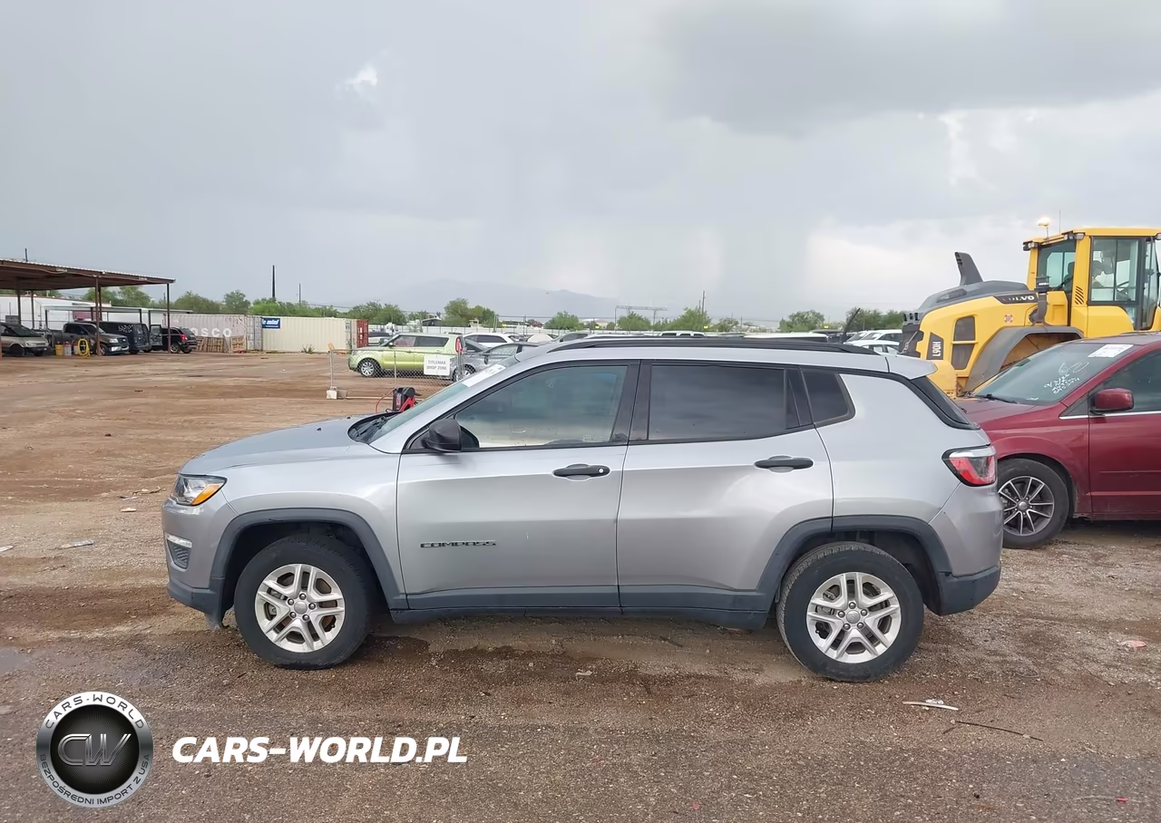 2018 Jeep Compass Sport Fwd VIN:3C4NJCAB2JT254821 - 14