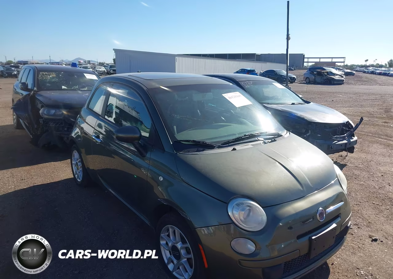 2012 Fiat 500 Pop VIN:3C3CFFAR1CT181908 - 1