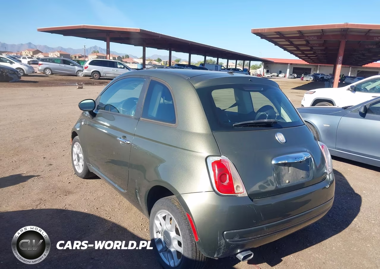 2012 Fiat 500 Pop VIN:3C3CFFAR1CT181908 - 3