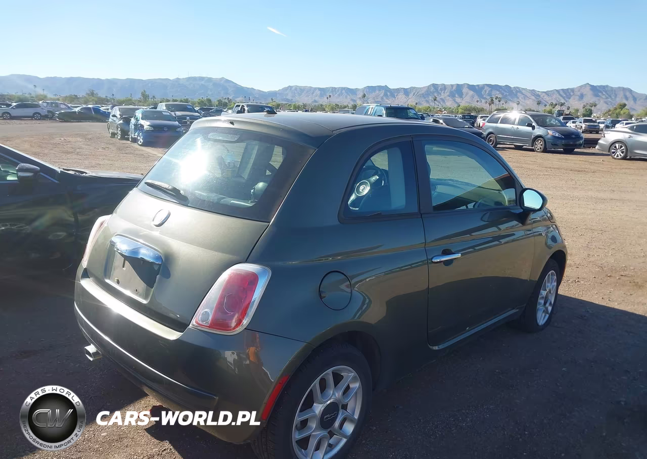 2012 Fiat 500 Pop VIN:3C3CFFAR1CT181908 - 4