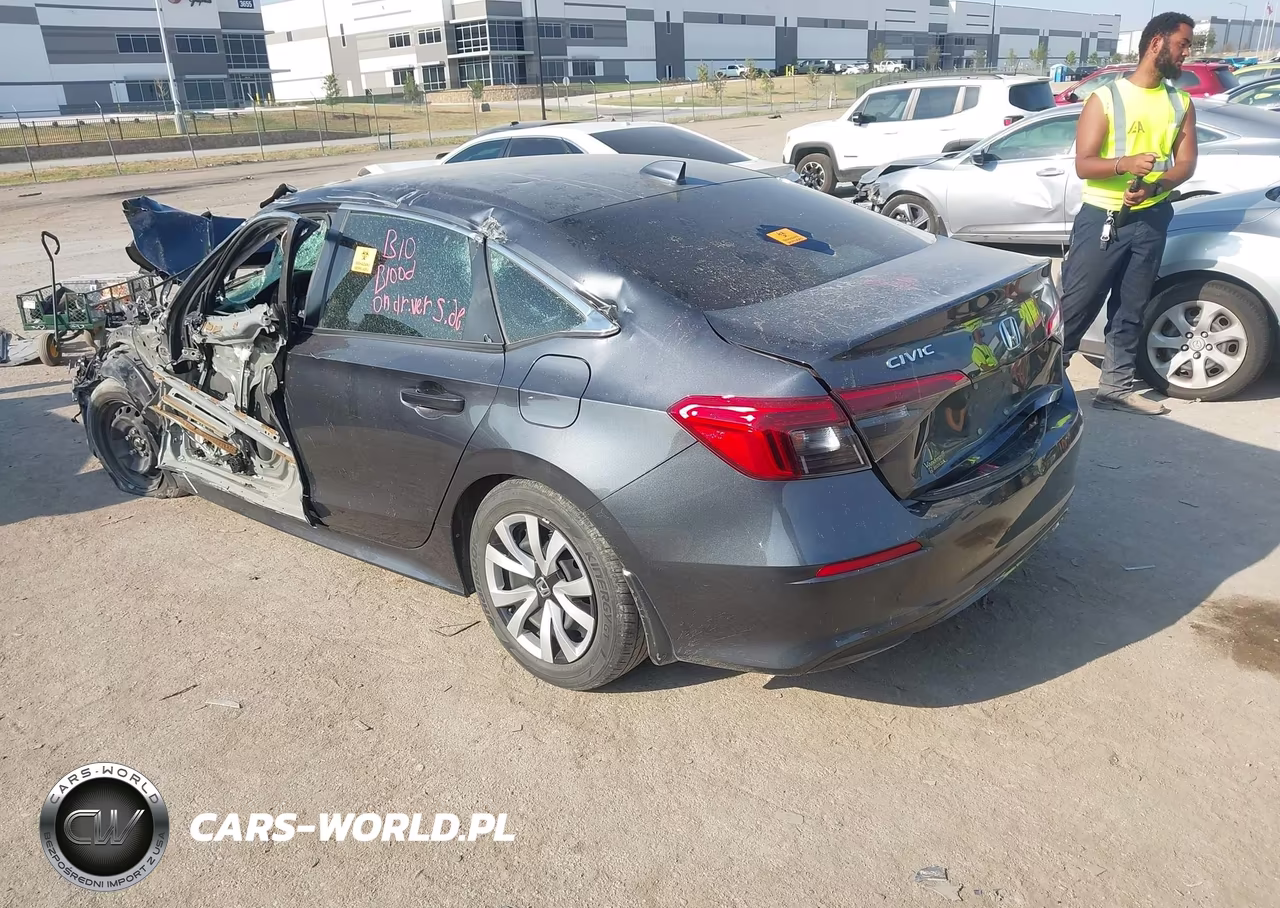2024 Honda Civic Lx VIN:2HGFE2F26RH508418 - 3