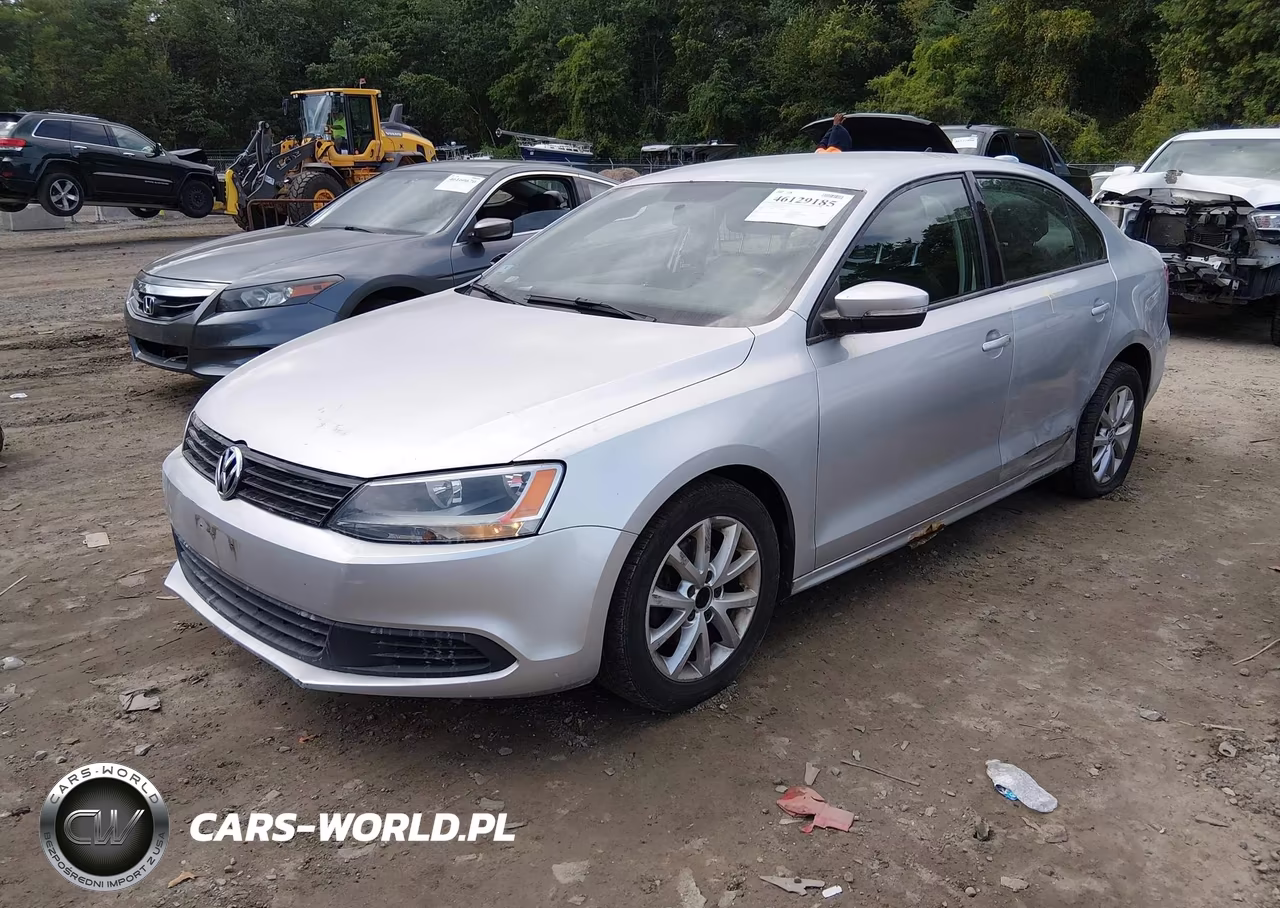 2011 Volkswagen Jetta 2.5L Se VIN:3VWDX7AJXBM385626 - 2