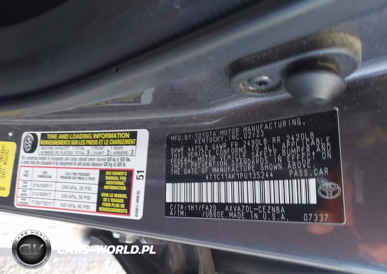 2023 Toyota Camry Le VIN:4T1C11AK1PU135244 - 9