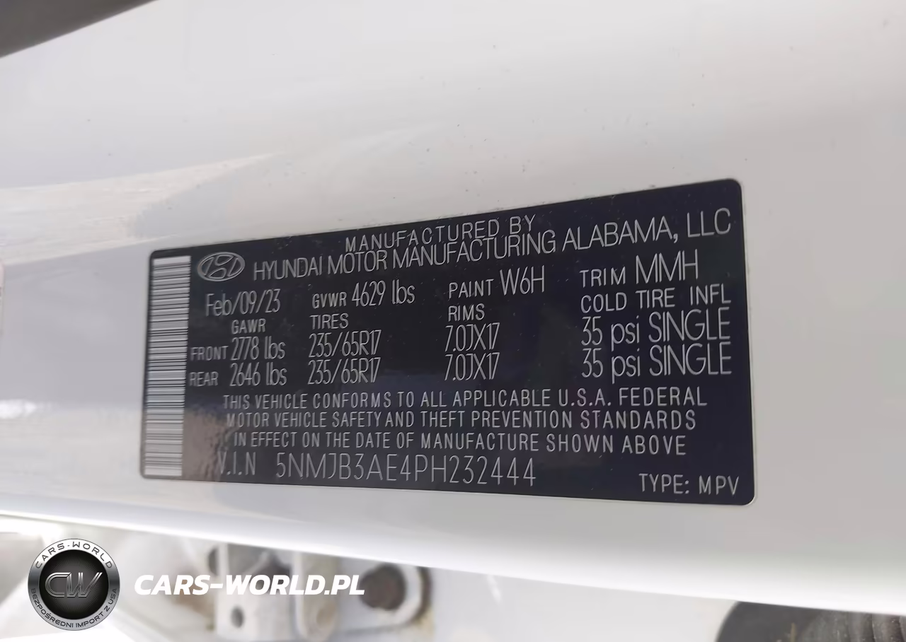 2023 Hyundai Tucson Sel VIN:5NMJB3AE4PH232444 - 9