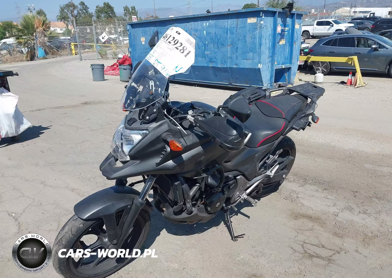 2014 Honda Nc700X VIN:JH2RC6351EK200168 - 2